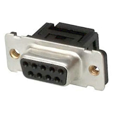 Sub-D 9-polig Buchse f. Flachbandkabel