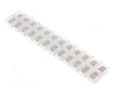 Flachsteckverbinder 12 fach 6,3mm FastOn Stecker