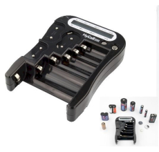 Batterietester MW333 für AAA,AA,C,D,9V und Knopfzellen