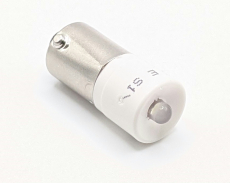 BA9s 24V 20mA Led weiß DM=9,1mm L=25mm 0,48W