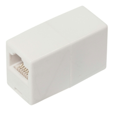 RJ45-Doppelkupplung 8/8 8pol. KAT5e ungeschirmt