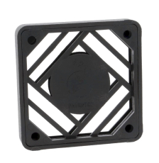 Lüfterfilter 60x60mm mit Gitter mit Wechselfilter