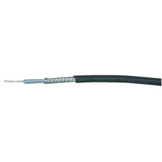Koaxkabel 50 Ohm flex DM5,0mm RG58CU PC-Netzw.