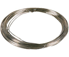 Kupferdraht versilbert DM 0.8mm 7m Bund CU-AG