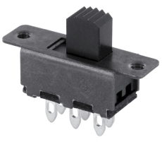 Schiebeschalter 2 polig ON ON 125VAC 500mA