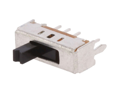 Schiebeschalter 1 polig ON-ON-ON 12VDC 100mA