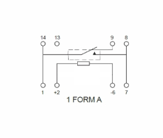 Relais 5VDC 1xEin DIL 0,5A max.150VDC 10W