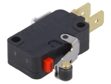 Mikroschalter mit Rollenhebel 12mm OMRON