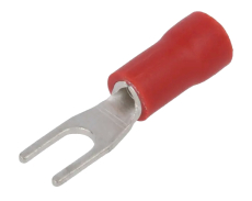 Gabelkabelschuhe M3 rot 0.5...1mm isoliert