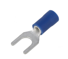 Gabelkabelschuhe M5 blau 2,5mm isoliert