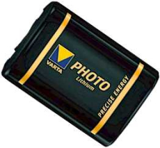 2CR5 Lithium 6V 1500mAh 13x17x45