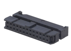 PFOSTEN-VERBINDER Buchse 26 polig RM2,54mm für Flachbandkabel