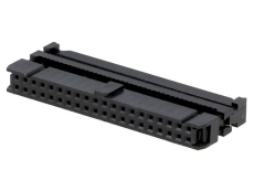 PFOSTEN-VERBINDER Buchse 40 pol. RM 2,54 f. Flachbandkabel