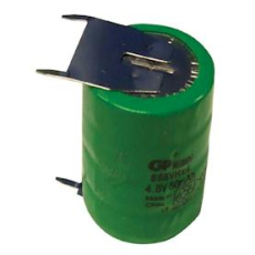 Akku 80mAh 4/V80R 24,5x16,0mm 4,8V NiMh löt