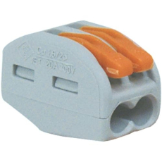 WAGO Verbindungsklemmen 2pol. 0,08-4mm² flex/stei