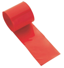 Schrumpfschlauch 26mm - 13mm 41mm flach rot /Meter -20°+85°