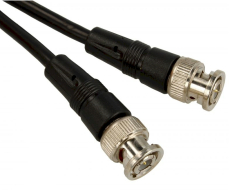 BNC-Verbindungskabel 1m Stecker ->Stecker 75 Ohm