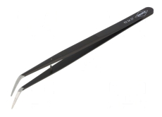 Pinzette gebogen spitz 155mm schwarz KNIPEX