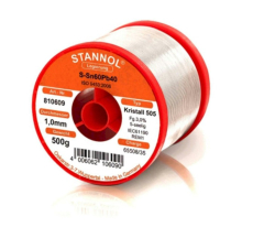 Lötzinn 500g 1,0mm 60%Sn 40%Pb Flux Kristal505