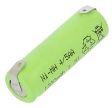 Akku 4/5AA 1,2V 1200mAh 13,9 x 43mm mit Lötfahnen