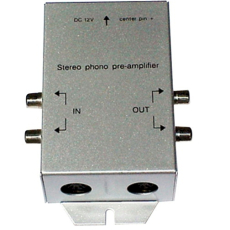 Vorverstärker stereo 5mV->450mV f.Magnet 220