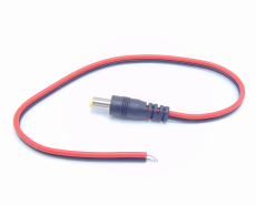 DC Stecker  5,5/2,1mm mit Kabel 30cm loses Ende