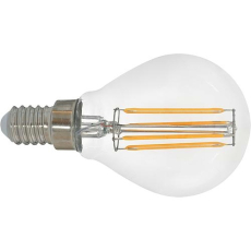 E14 230V 4,5W Led 470lm Filament Tropfenform klar