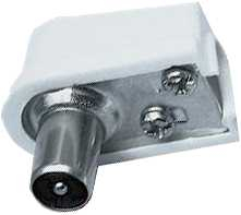 Koax Stecker winkel