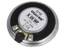 Lautsprecher Ø28mm h5,5mm 8Ohm 1W/2W Wasserfest