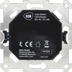 Dimmer Universal für dimmbare Led und Energiesparlampen für Unterputzdose 250W