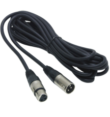 XLR Verbindungskabel 5m Stecker - Kupplung