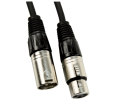 XLR Verbindungskabel 5m Stecker - Kupplung