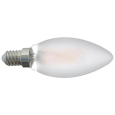 E14 230V 2,5W Led matt 280lm Filament Kerzenform ww