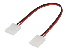 Verbinder für LED-Bänder 8mm Band/Band mit Kabel