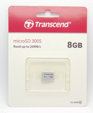 SD Karte 8GB HC Micro Class 10 Transcends SDXC/SDHC 300S 