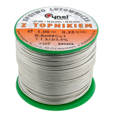 Lötzinn 250g 1.0mm Sn99,3Cu0,7 CYNEL