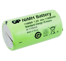 AKKU D 1,2V 11000mAh NiMH mit Lötfahnen GP