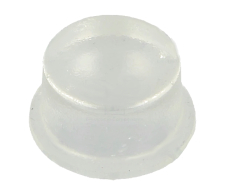 Gerätefuß rund 12,7x6,4mm selbstklebend