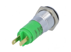 Signallampe LED grün 230v AC Ø14,2mm