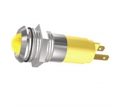 Signallampe LED gelb 230V AC 14,2mm