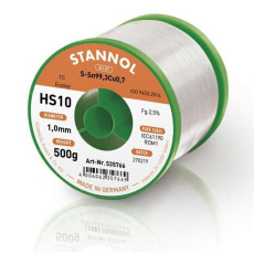 Lötzinn 500g 1mm Sn99Cu1 Stannol ECOLOY HS10 TC