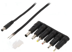 Anschlußset mit 6 versch. Stecker 1,8m für 96154