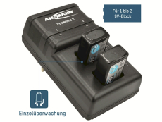 Ladegerät 9V x2 ASSMANN POWERLINE 2 NiCd, NiMh prozessorgesteuert