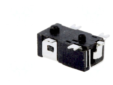DC-Buchsen 2,35/0,7mm Lötbar SMD