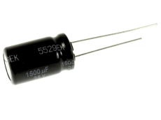 1500uF/25V Ø12,5x20mm radial Low-ESR