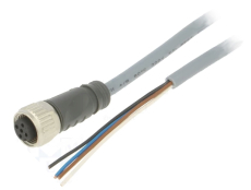 Sensorkabel M12 4pol. gerade 2M Stecker - loses Ende