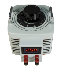 Stelltrafo 0..250V 1000VAC NICHT galvanisch getrennt mit Display