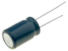 470uF/10V radial 8x11,5 ELKO 105° Low ESR