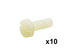 Schrauben M2,5 6mm Kunststoff 10 Stück