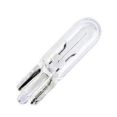 Glassockellampe    12V    100mA    1,2W    T1-1/2 W2x4,6d   D=4mm    L=18mm